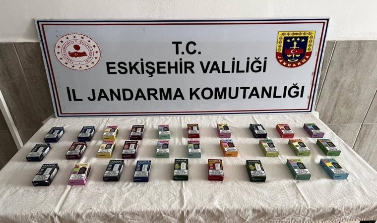 Jandarma satılmak üzere hazırlanan 29 kaçak sigara yakaladı