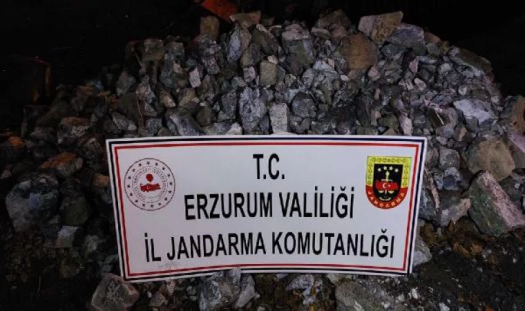 Jandarmadan krom ve değerli taş operasyonu