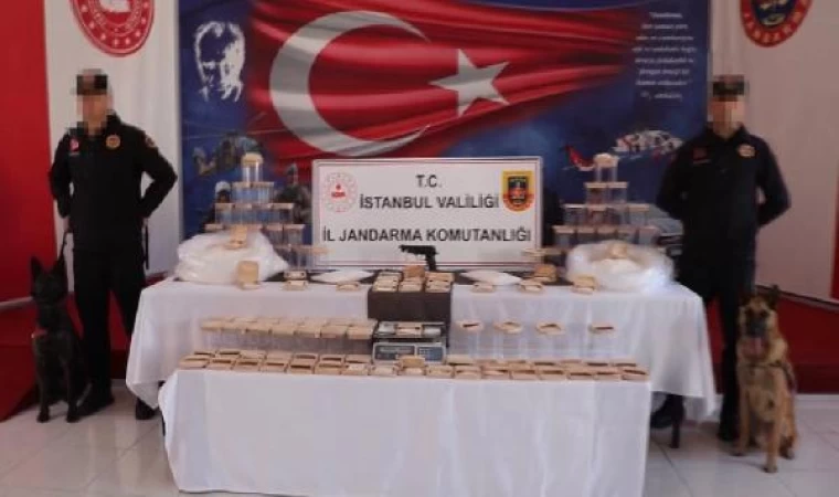 Jandarmadan uyuşturucu operasyonu: 38 kilogram metamfetamin ele geçirildi