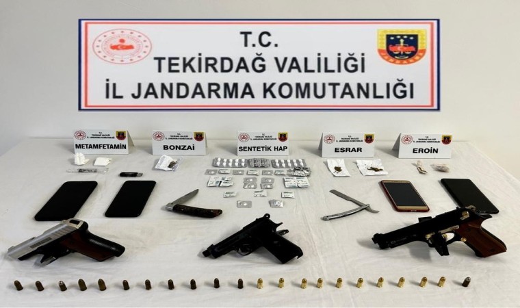 Jandarmadan uyuşturucu operasyonu:9 gözaltı