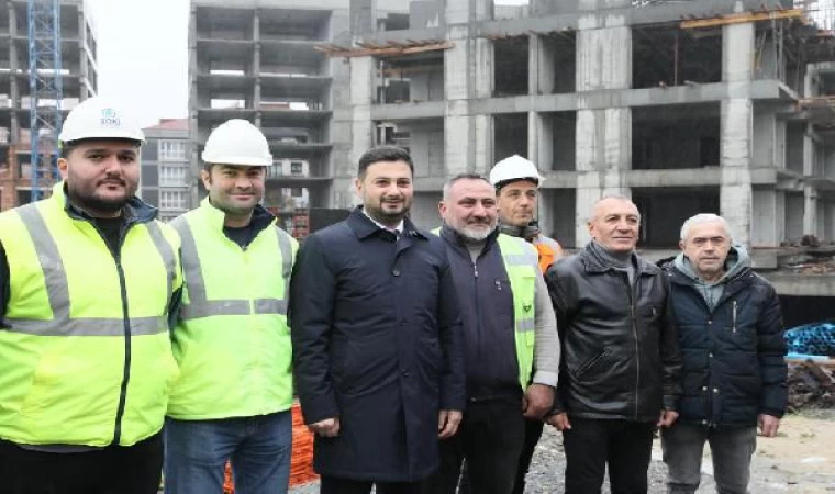 Kağıthane Belediye Başkanı Öztekin, kentsel dönüşüm projesini yerinde inceledi