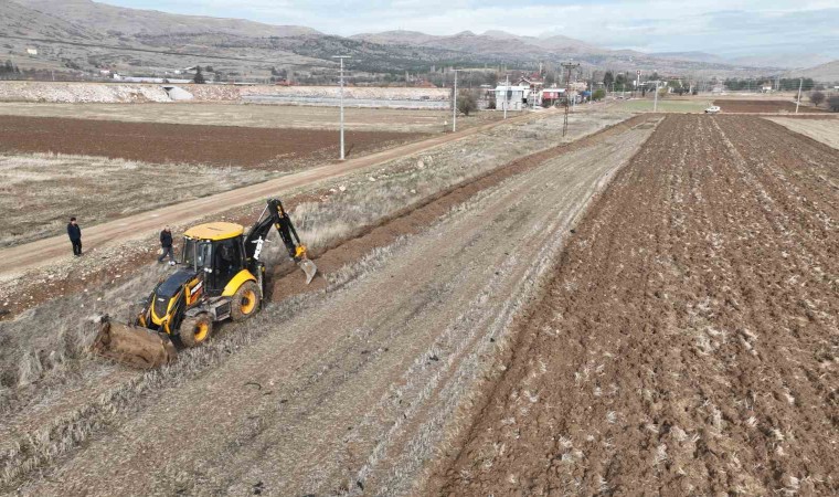 Kapalı devre sulama sistemi ile Elmalıda 2 bin dekar alan suya kavuşacak