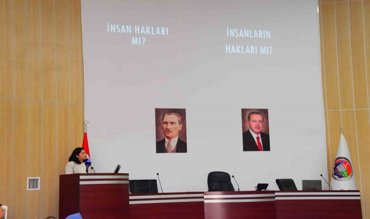 Karabükte İnsan Hakları konferansı verildi