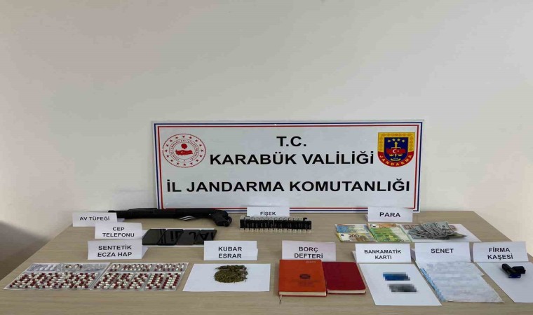 Karabükte tefecilik ve yağma operasyonunda 10 kişi yakalandı