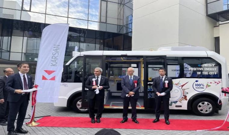 Karsan sağdan direksiyonlu e-JEST’iyle Japonya pazarına girdi