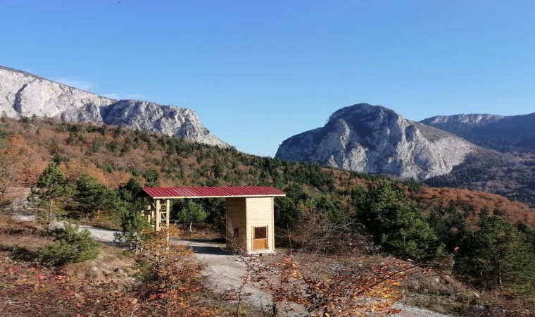 Kastamonunun doğa harikası tabiat parkında çalışma başlatıldı