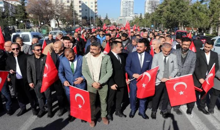 Kayseri’de şehitleri anma yürüyüşü