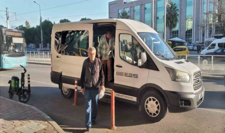 Kemer Belediyesinden hasta vatandaşlara ücretsiz taşıma