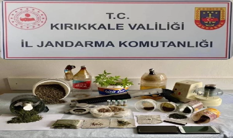 Kırıkkale’de uyuşturucu operasyonunda 1 tutuklama