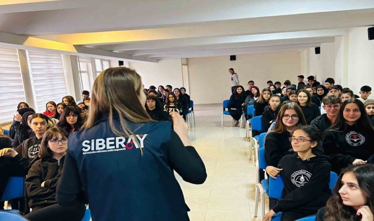 Kütahyada lise öğrencilerine siber güvenlik, teknoloji bağımlılığı ve yasa dışı bahis anlatıldı