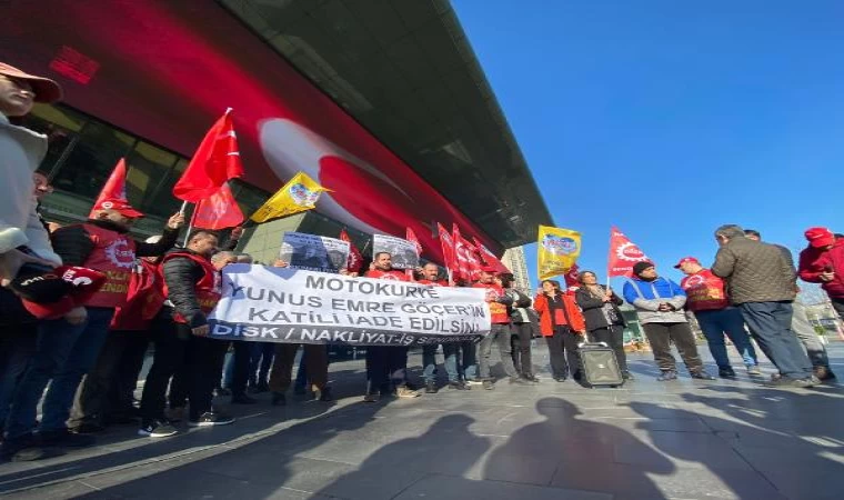 Levent’teki Somali Konsolosluğu önünde protesto