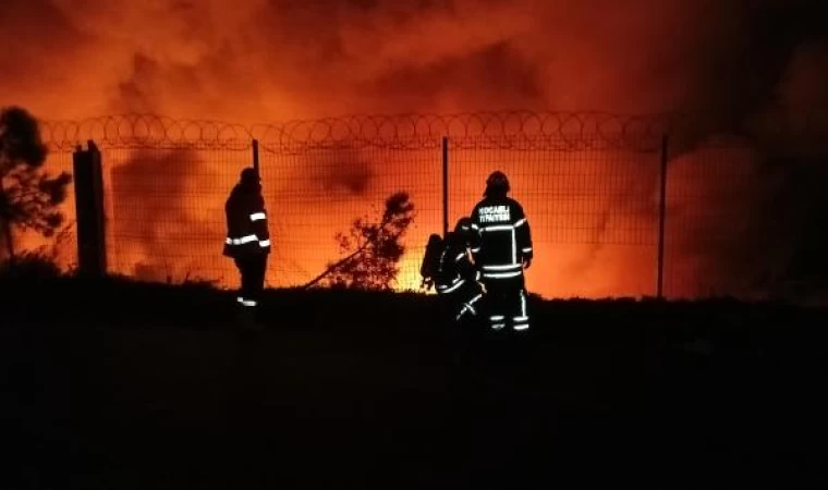 Lojistik firmasının deposunda yangın (2)- Yeniden