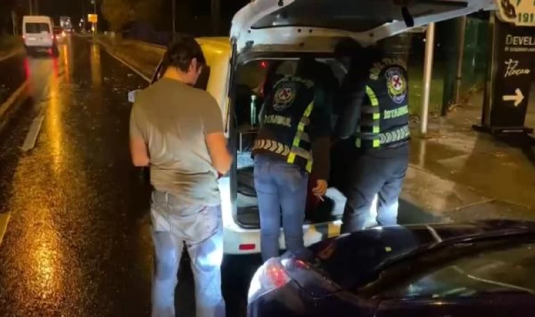 Maltepe’de ambulansa yol vermeyen magandaya ceza