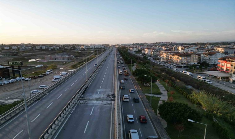 Manavgatta Otogar Köprülü kavşağı 15 günlük bakım alındı