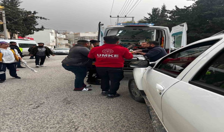 Mardinde trafik kazası: 2 yaralı