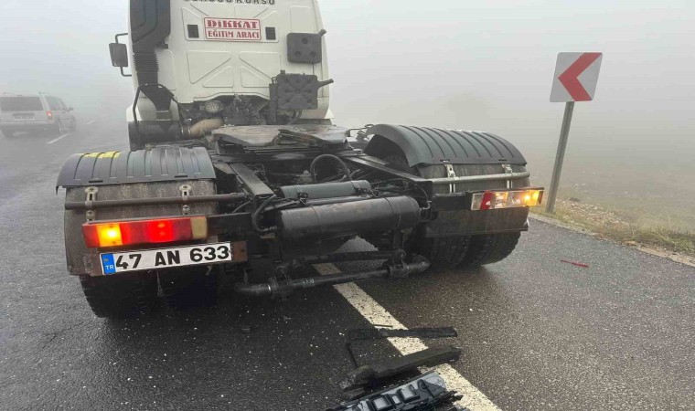 Mardinde zincirleme trafik kazası: 3 yaralı