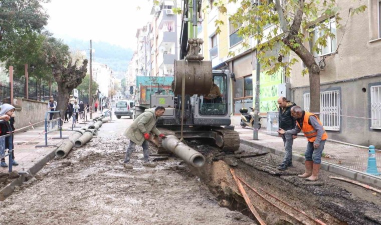 MASKİnin 24 milyonluk altyapı yatırımı 4 ilçede devam ediyor