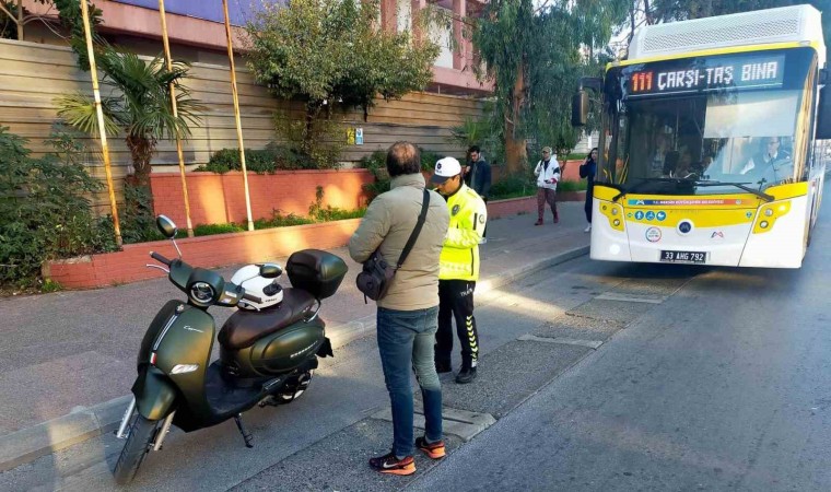 Mersinde motosiklet denetimleri sürüyor