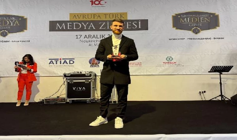 Milli futbolcu Salih Özcan’a yılın en başarılı futbolcusu ödülü