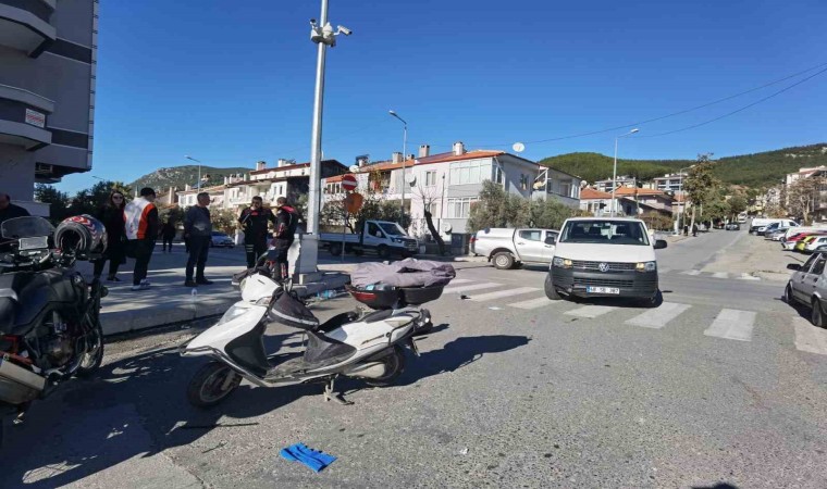 Muğlada trafik kazası: 1 yaralı