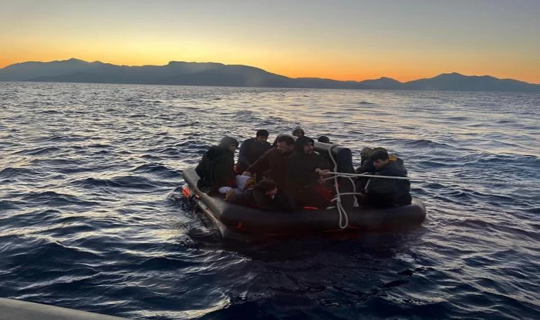 Muğla’da Yunanistan’ın geri ittiği 106 kaçak göçmen kurtarıldı