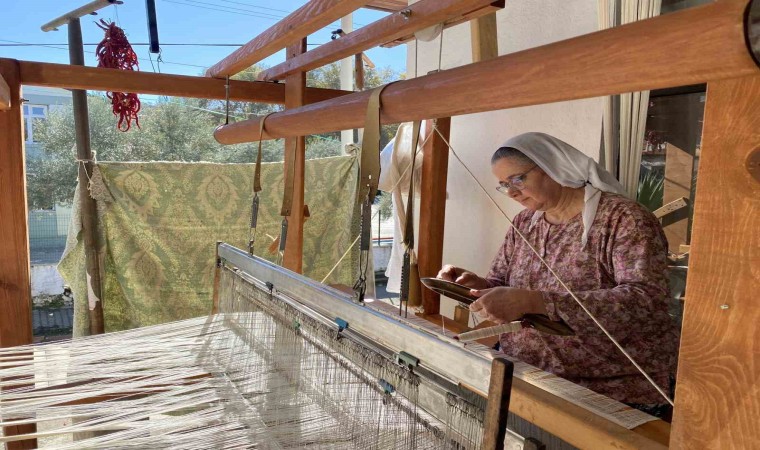 Muğlanın geleneksel dokumaları yaşatılıyor