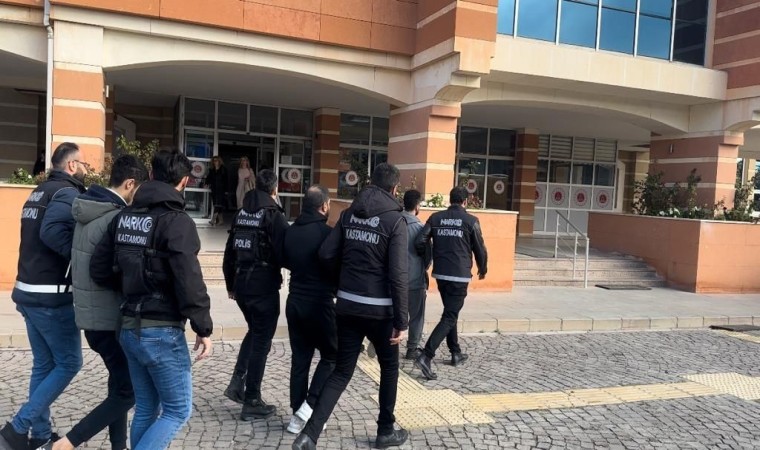 NARKOGÜÇ operasyonunda yakalanan 3 kişi tutuklandı