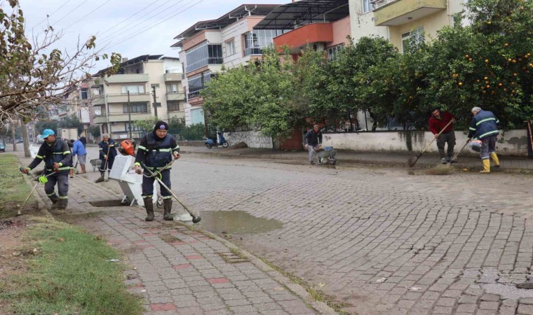 Nazillide kış temizlik çalışmaları devam ediyor