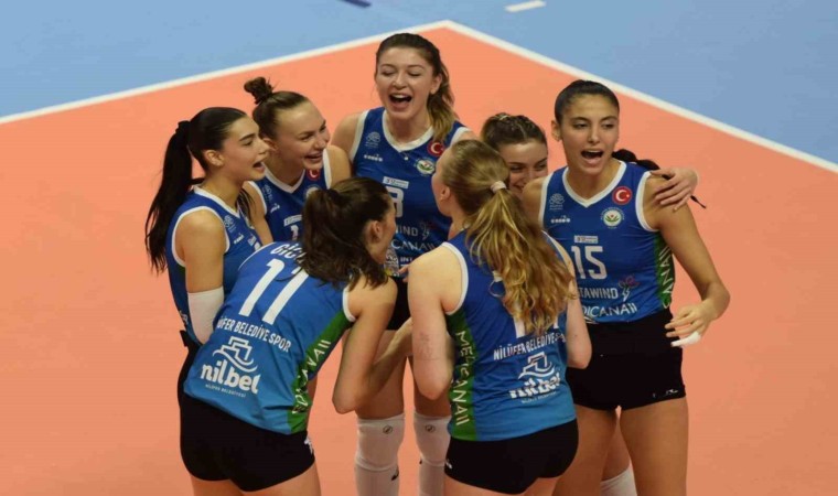 Nilüferin sultanları CEV Challenge Cupta çeyrek finale yükseldi