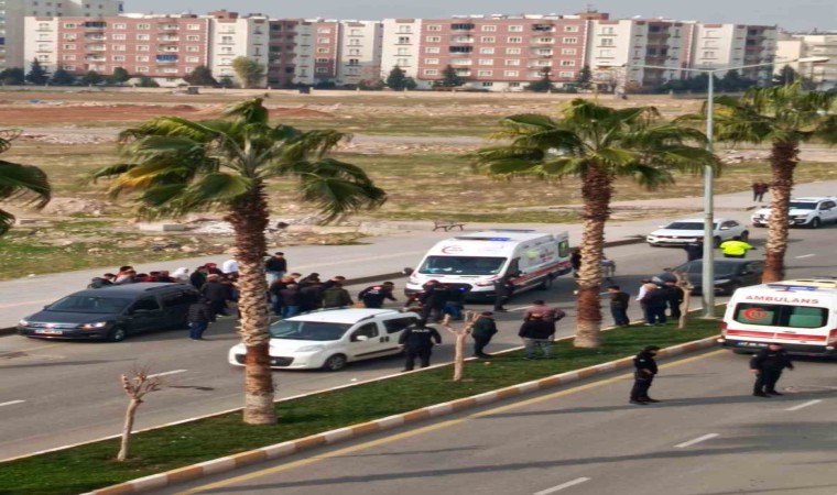 Nusaybinde motosiklet sürücüsü 13 yaşındaki çocuğa çarptı: 2 yaralı