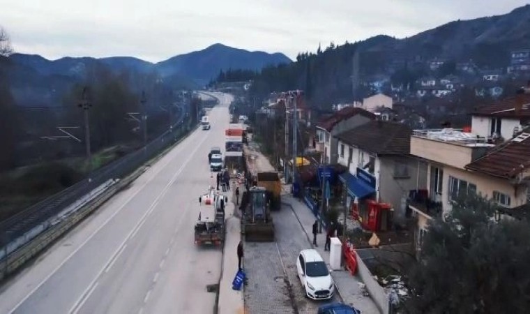 Orhangazi Mahallesinde doğalgaz çalışmaları başladı