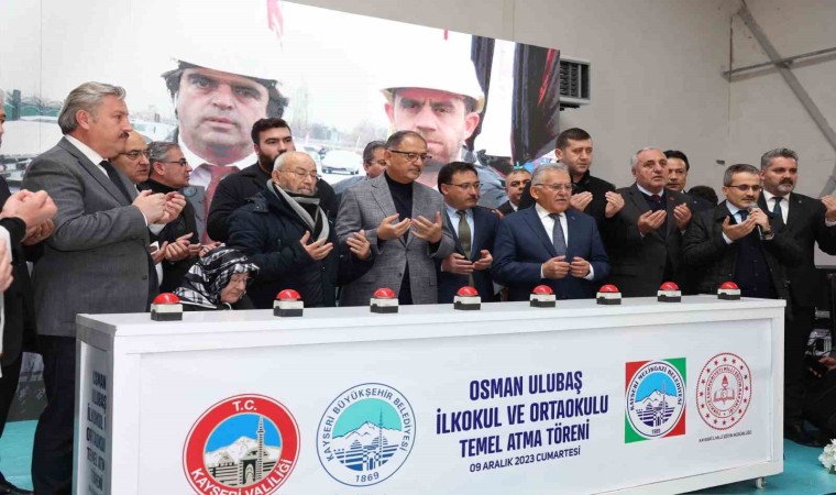 Osman Ulubaş İlkokulu ve Ortaokulunun temeli atıldı