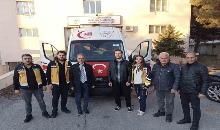 Sağlık Müdürlüğüne ambulans