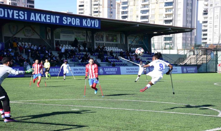 Şahinbey Ampute, Gebze Belediye Sporu 4-0 mağlup etti