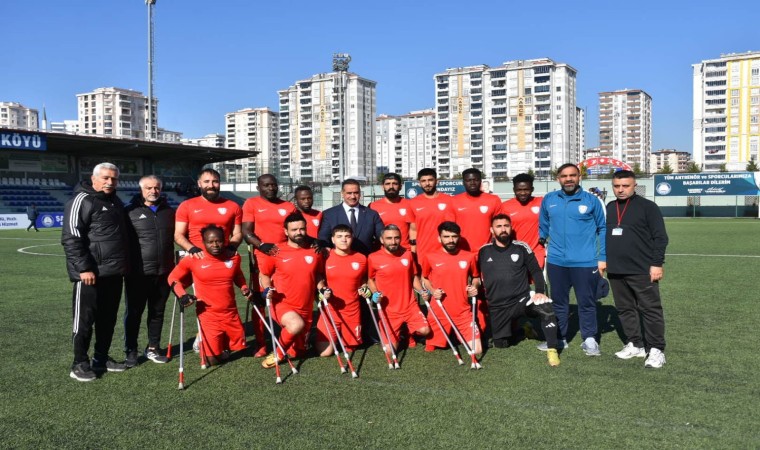 Şahinbey Ampute kendi evinde galip: 4-1