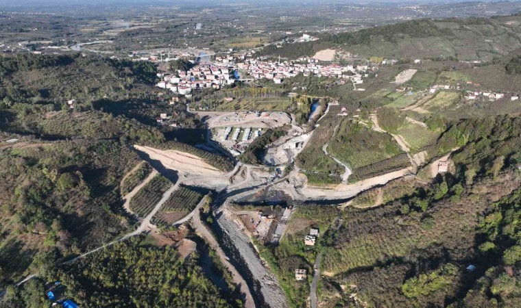 Salıpazarı Barajı seli önleyecek, 143 yerleşim yerine içme suyu verecek