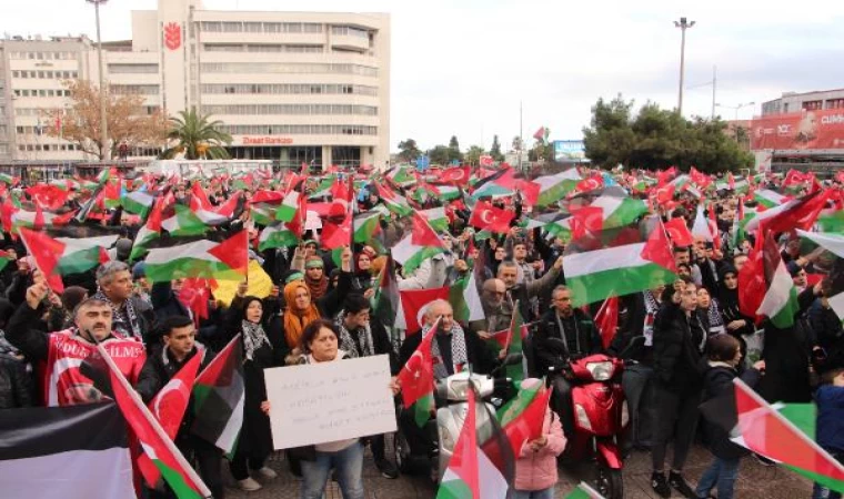 Samsun’da ’Filistin İçin Yürüyoruz’ etkinliği