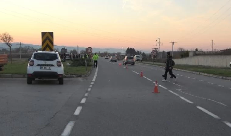 Samsun’da hafif ticari araçla çarpışan motosikletli öldü