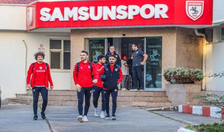 Samsunspor, Adana Demirspor hazırlıklarını tamamladı