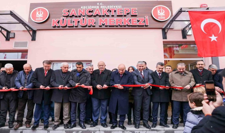 Sancaktepe Kültür Merkezinin açılışı gerçekleştirildi