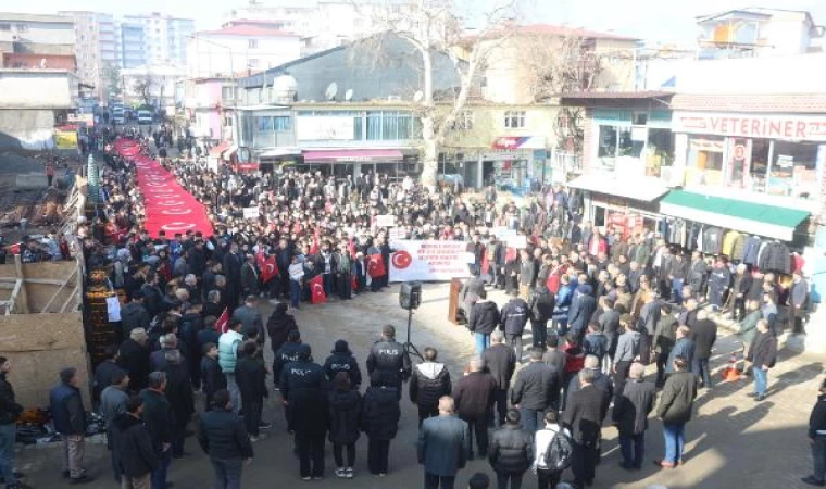 Sason’da ‘Teröre Lanet’ yürüyüşü