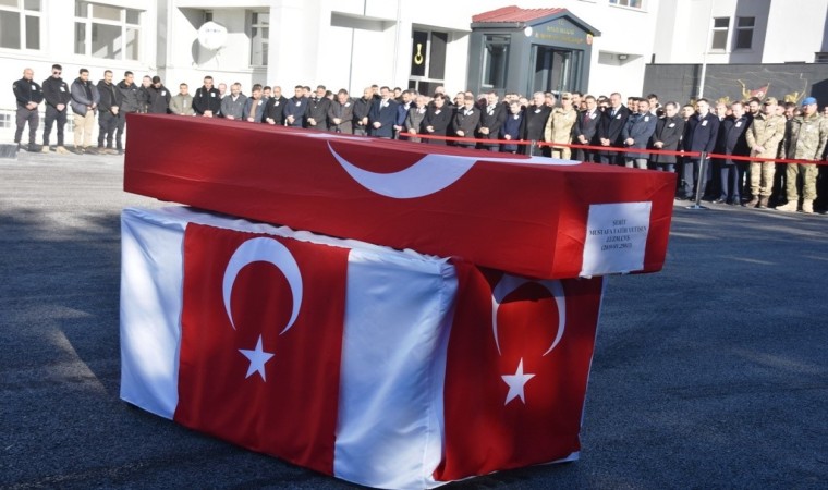 Şehit Uzman Çavuş Yetişenin naaşı memleketine uğurlandı