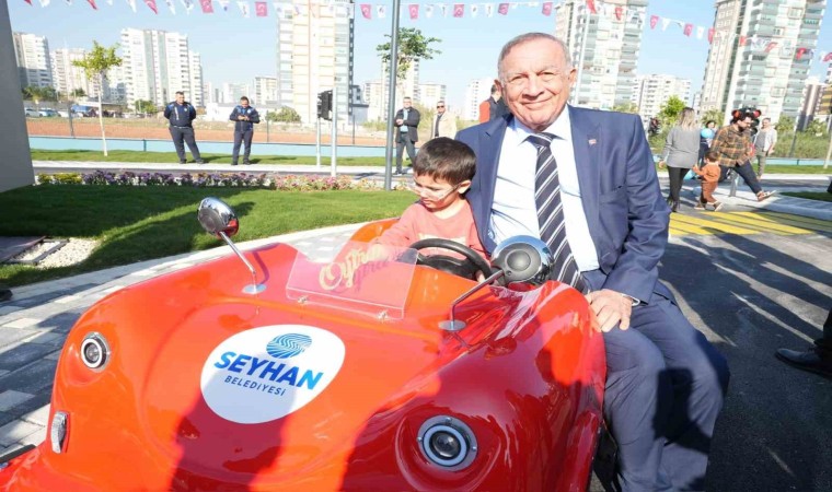 Seyhan Belediyesi tarafından çocuk trafik eğitim parkı açıldı