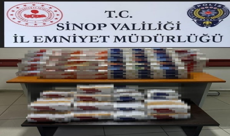 Sinopta 45 bin 600 makaron ele geçirildi: 1 gözaltı