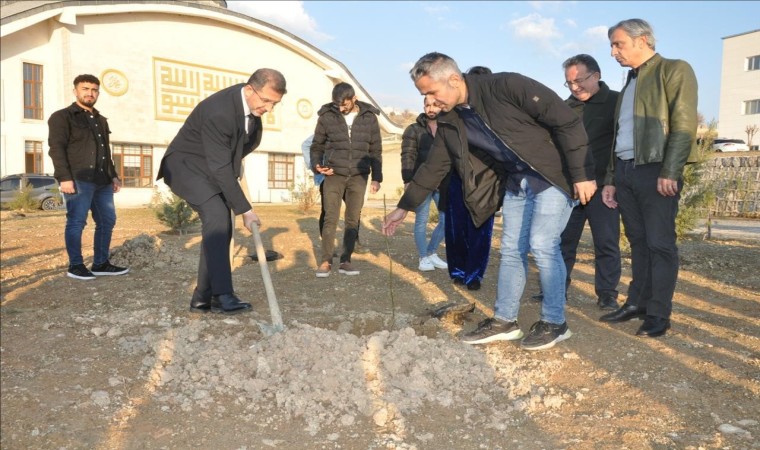 Şırnak Üniversitesinde fidanlar toprakla buluşuyor