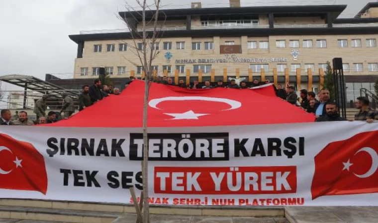 Şırnak’ta teröre tepki