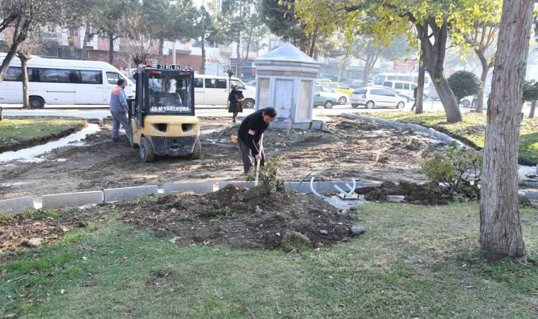 Soner Toros Basın Parkı yenileniyor