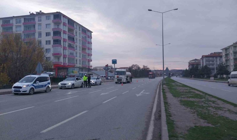 Sungurluda trafik polisleri hız denetimi yaptı