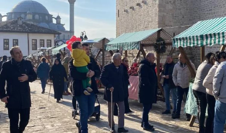 Tarihi konaklarıyla ünlü Safranbolu’da yılbaşı yoğunluğu