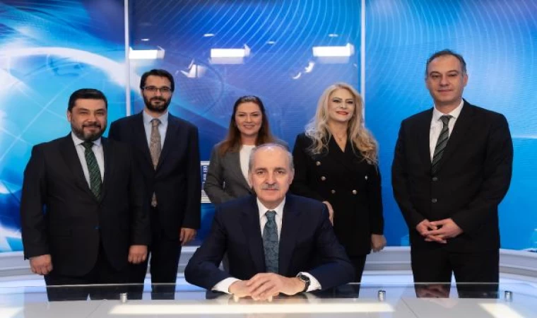 TBMM Başkanı Kurtulmuş, TBMM TV’yi ziyaret etti